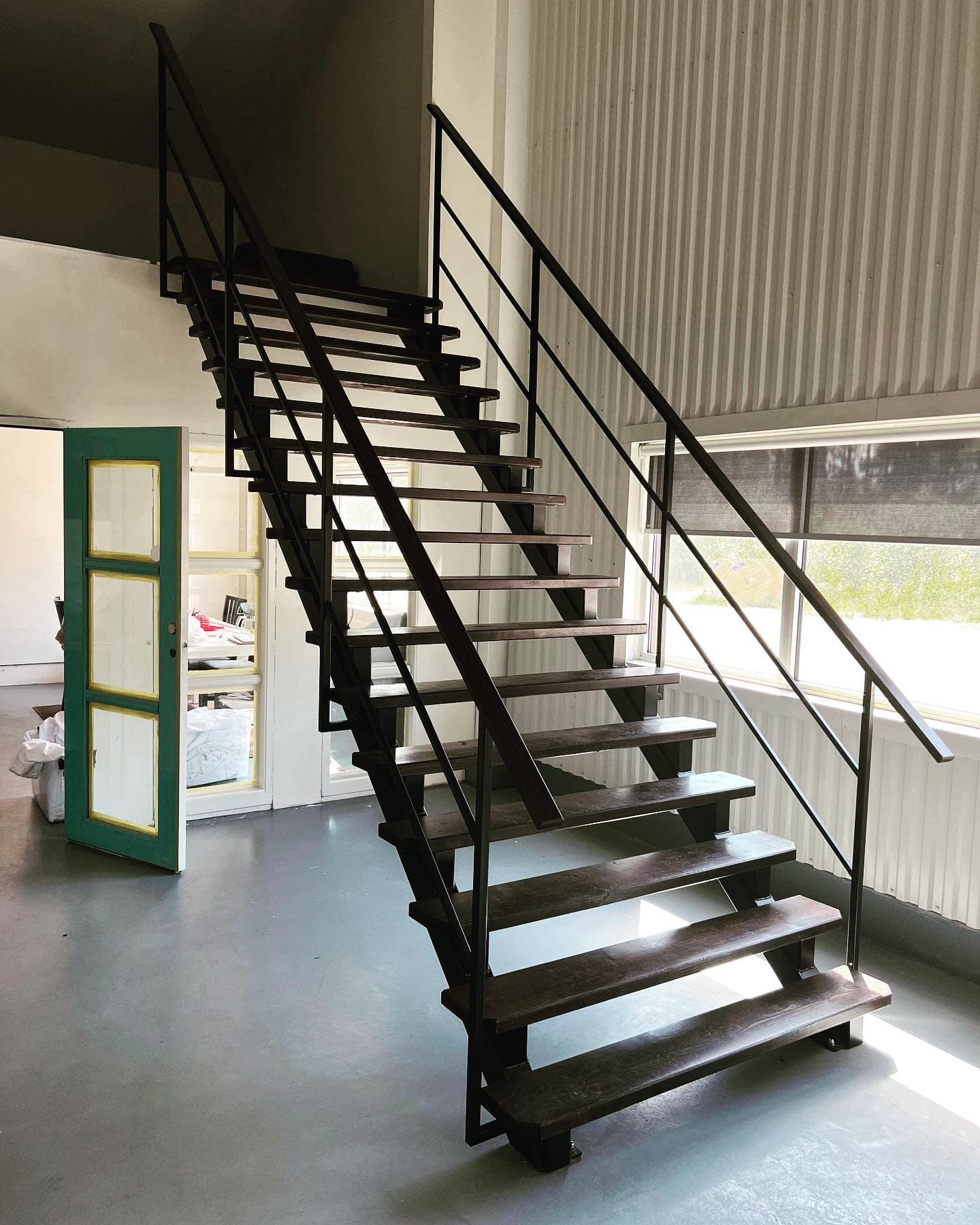 Specialbeställd trapp.